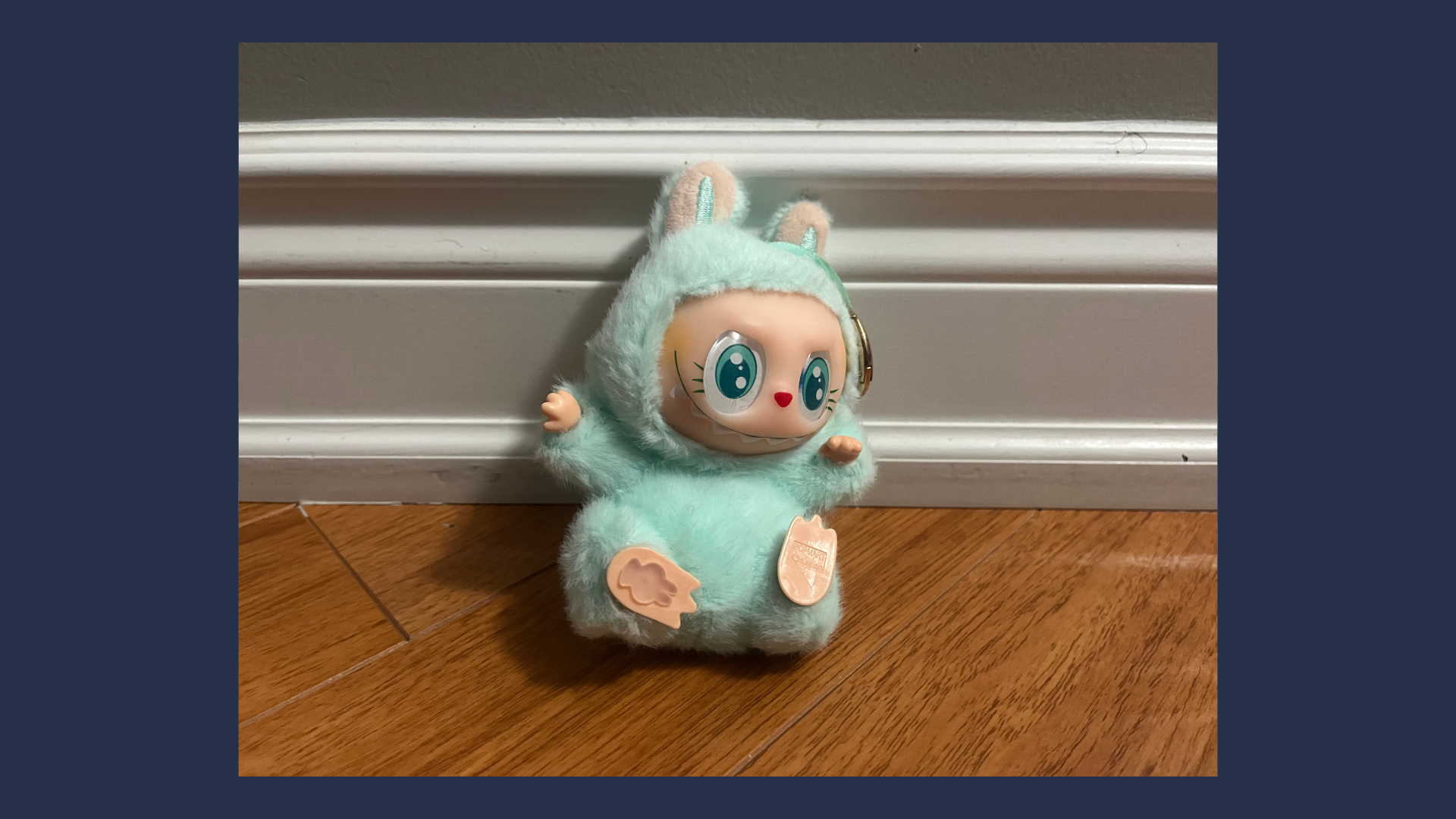 Plush Toy (Blue Bunny Doll) – Reference Photo